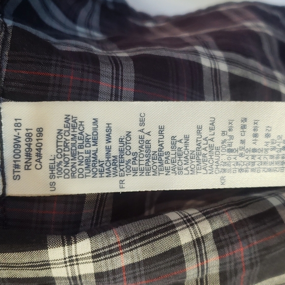 I love H. Eighty One An American Brand Women LongSleeve Button-Down Shirt Medium - Picture 5 of 9